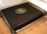Silk Double Bed / Queen Size Bedspread with Royal Elephant