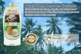 Tropicana Pure Virgin Thai Coconut Oil ORGANIC for Hair Skin Face Unrefined 500 ml.